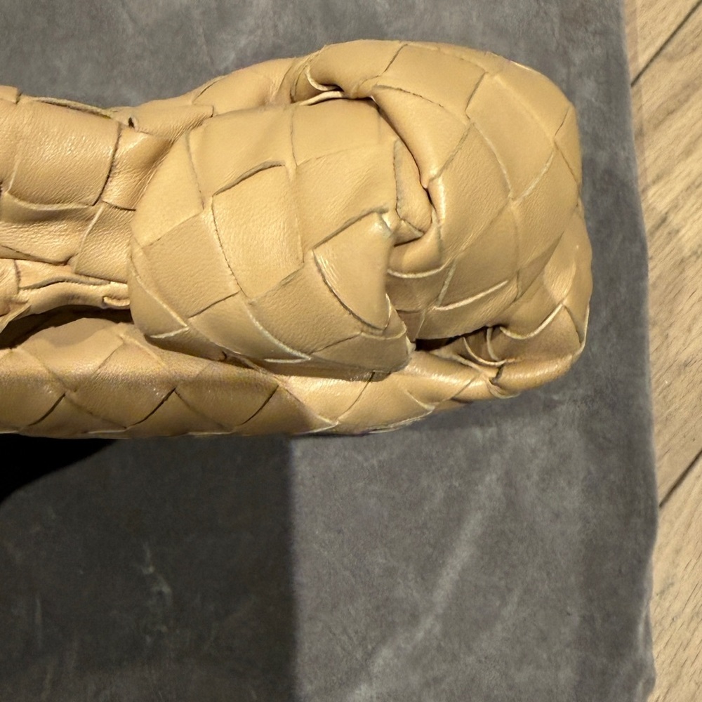 Bottega Veneta Mini Jodie Woven Beige Women's Bag - Picture 6 of 6